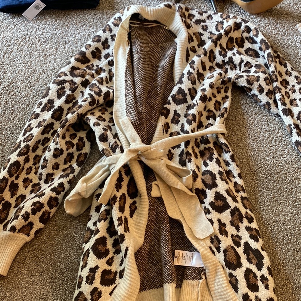Super soft cheetah sweater
